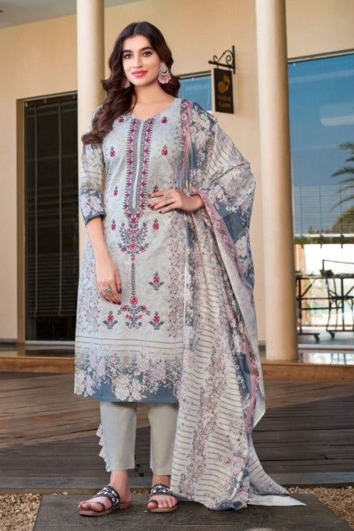 Zehra Embroidered Suit Set