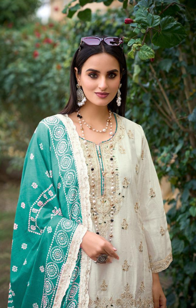 Trending Bandhani Palazzo Set – Mehndi & Festive Ready