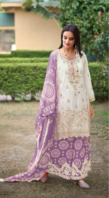 Trending Bandhani Palazzo Set – Mehndi & Festive Ready