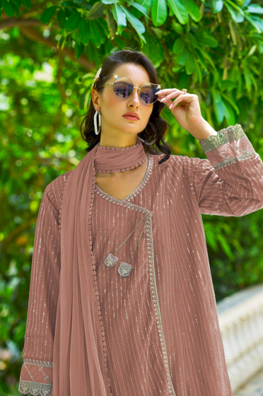 Angarakha Style gharara set