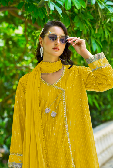 Angarakha Style gharara set