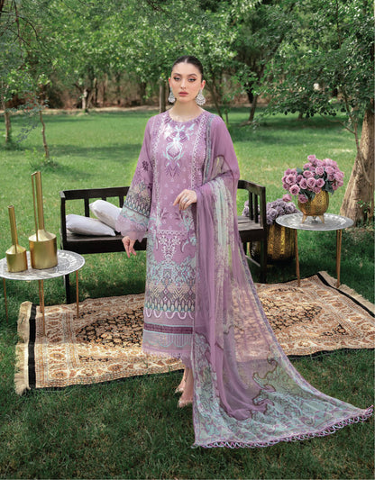 Reet by Ramsha Luxury Lawn R503
