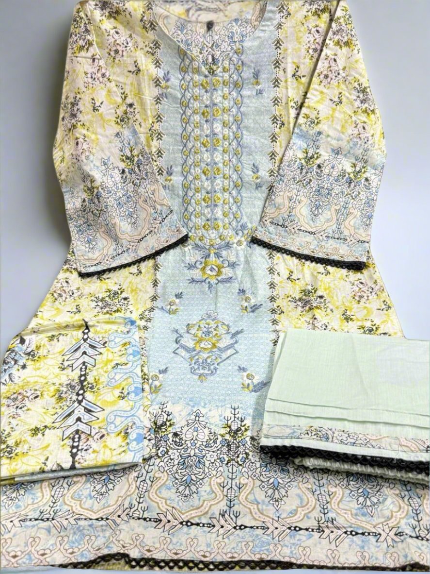 Nimra Embroidered Suit Set